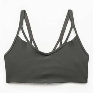 Athleta Black Cut Out D-DD Sports Bra